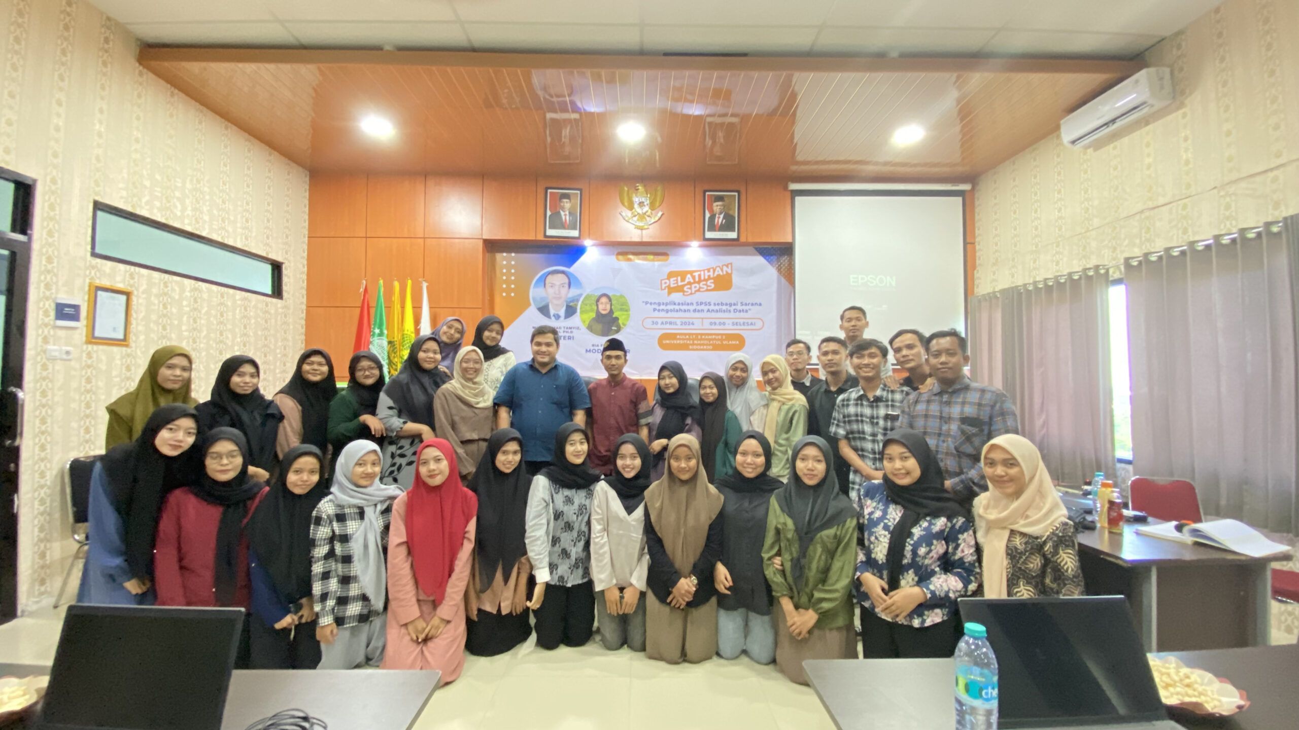 HIMA Prodi Akuntansi Gelar Acara Pelatihan SPSS Tahun 2024