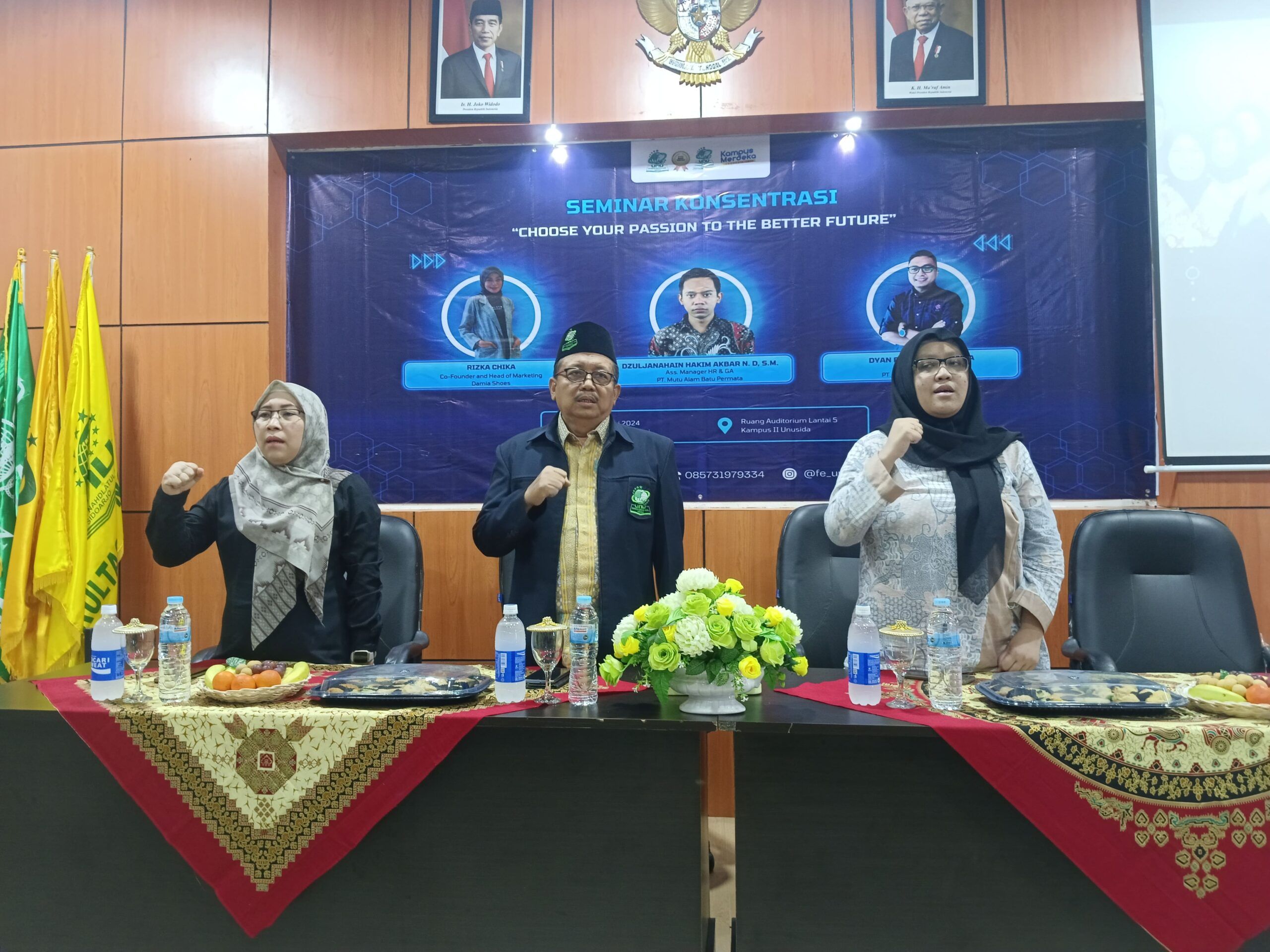 Prodi Manajemen Fakultas Ekonomi Gelar Kegiatan Seminar Konsentrasi Manajemen Angkatan 2021 Tahun 2024