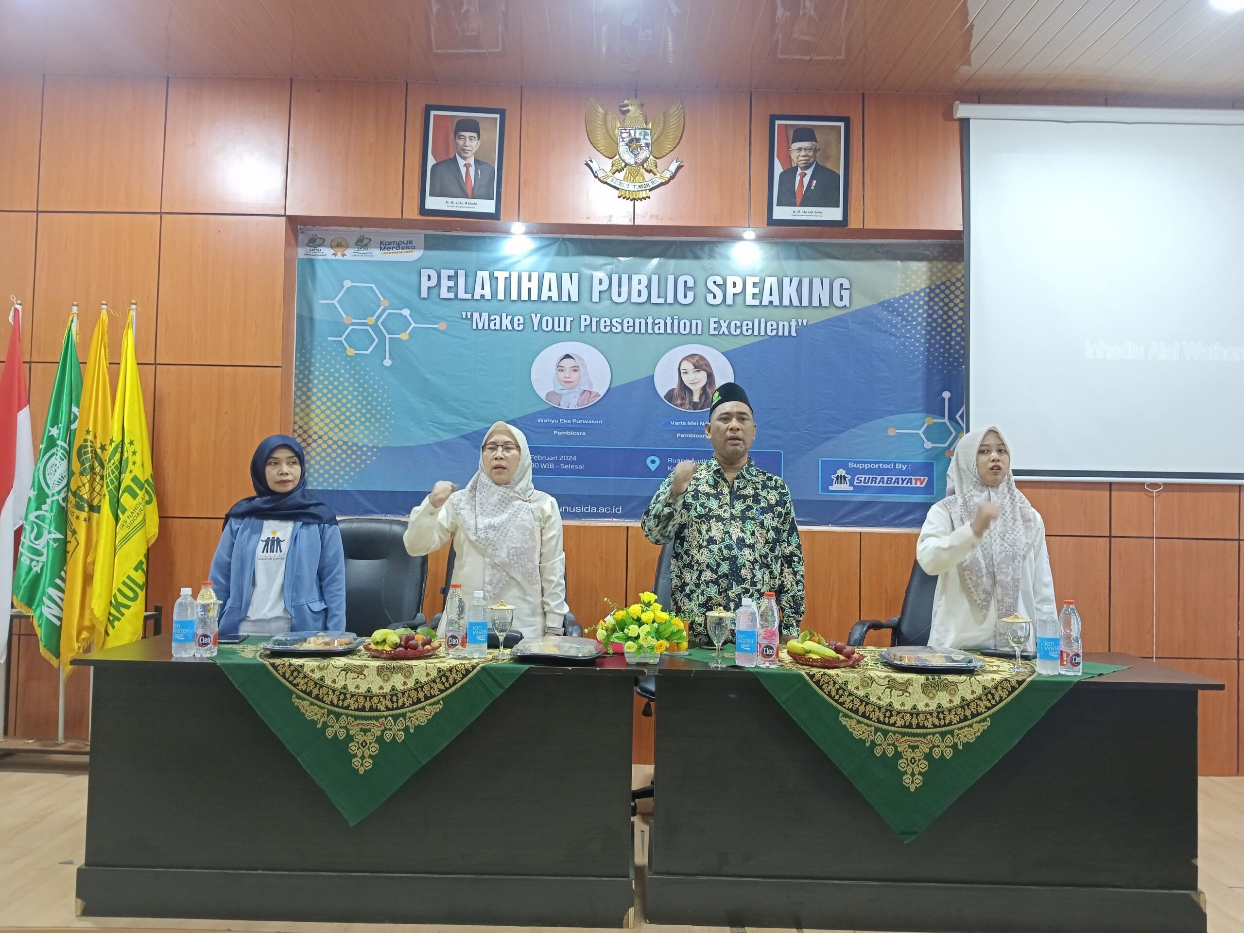 Fakultas Ekonomi Unusida Gelar Acara Public Speaking Tahun 2024