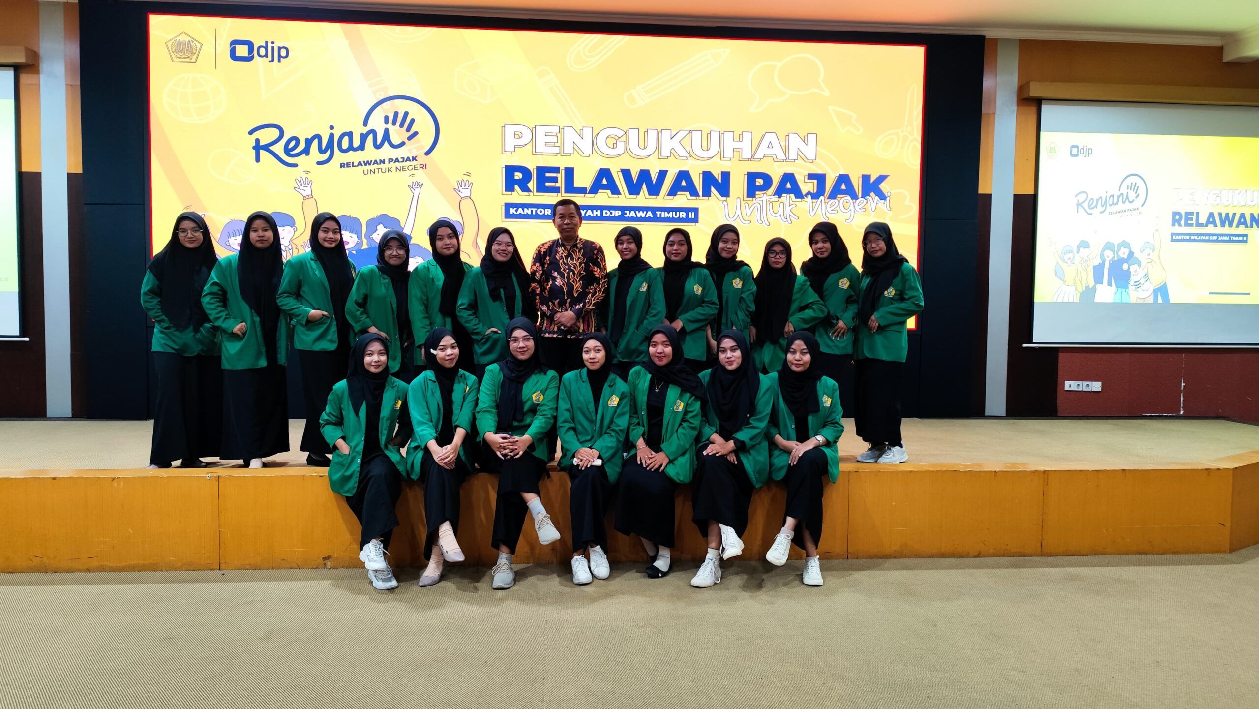 Pengukuhan Relawan Pajak Mahasiswa Fakultas Ekonomi Unusida