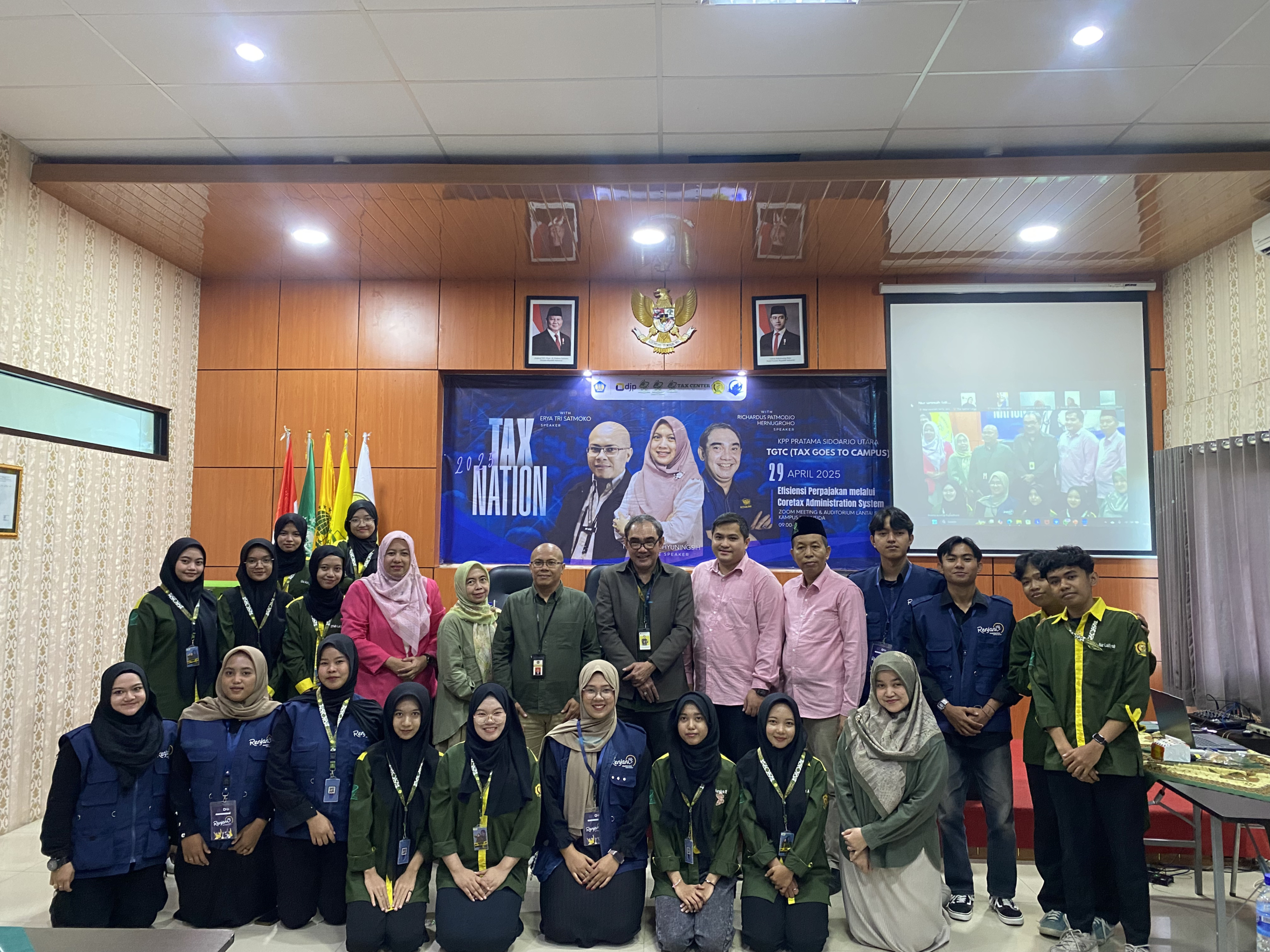 HIMA Prodi Akuntansi, Renjani, dan KPP Sidoarjo Utara Bersinergi Gelar “Tax Nation 2025” Tingkatkan Pemahaman Pajak Mahasiswa